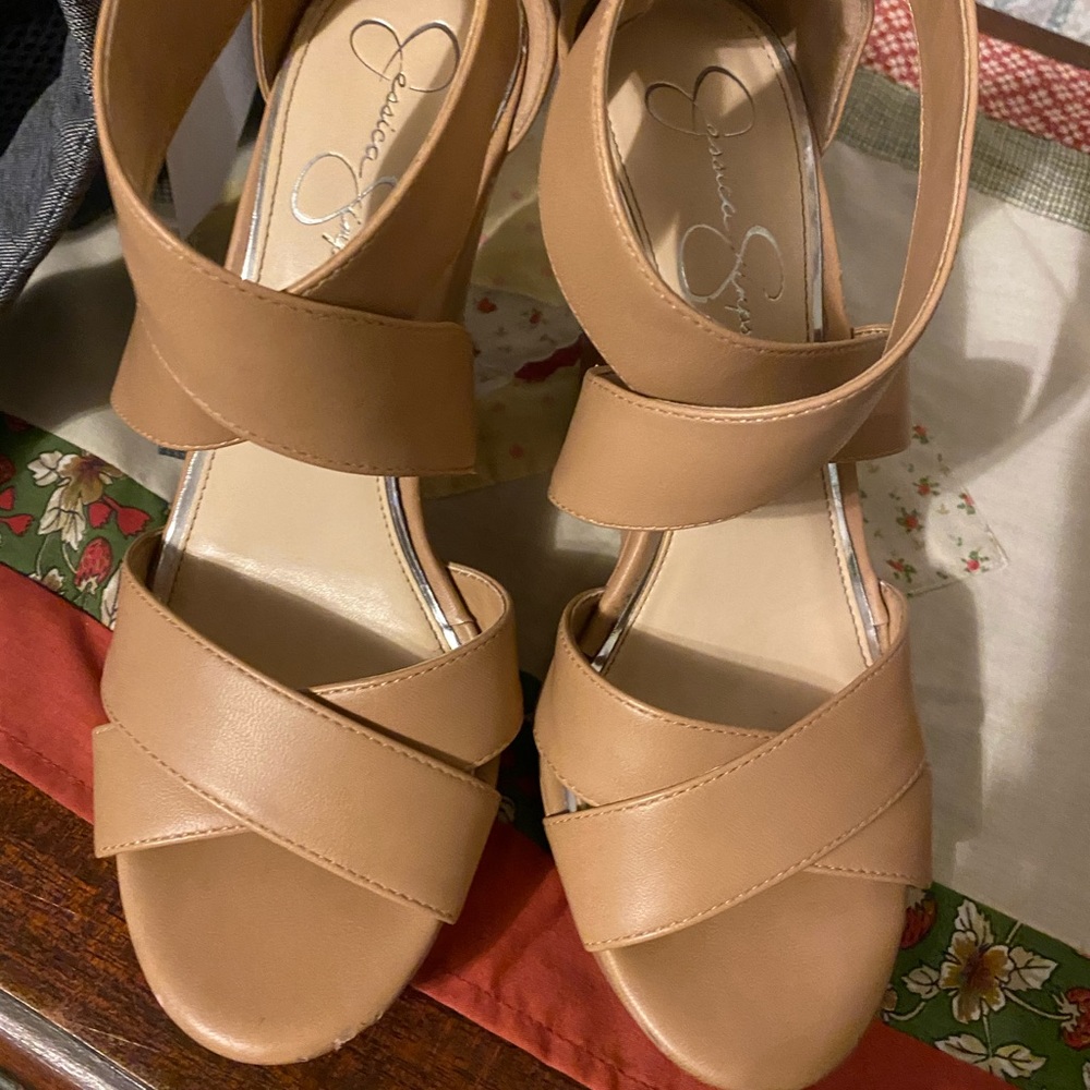 Tan Jessica Simpson shoes